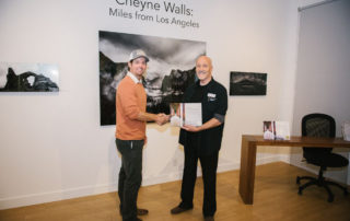 Cheyne Walls, Solo fine art photography exhibit in the larges photography gallery in Los Angeles.
