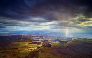 A fine art photograph of the Green River in Canyonlands National Park